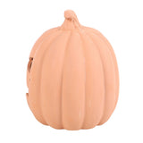 Small Terracotta Halloween Pumpkin Decoration – 15cm