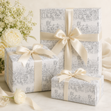 Vintage Church Wedding Wrapping Paper – A1 Gift Wrap Sheets