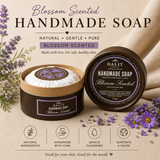 blossom scented handmade soap