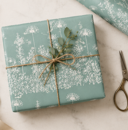 Florilegium Botanical Wrapping Paper