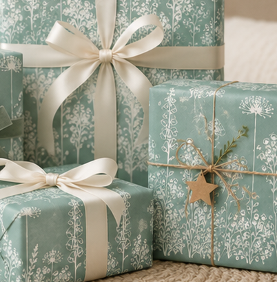 Florilegium Botanical Wrapping Paper