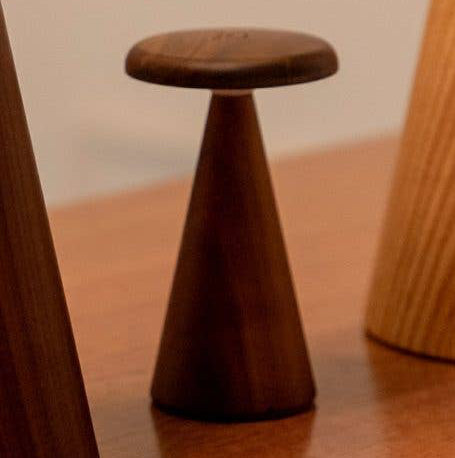 Set of wooden lights 