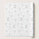 Daisy & Beehive Wrapping Paper – A1 Botanical Gift Wrap