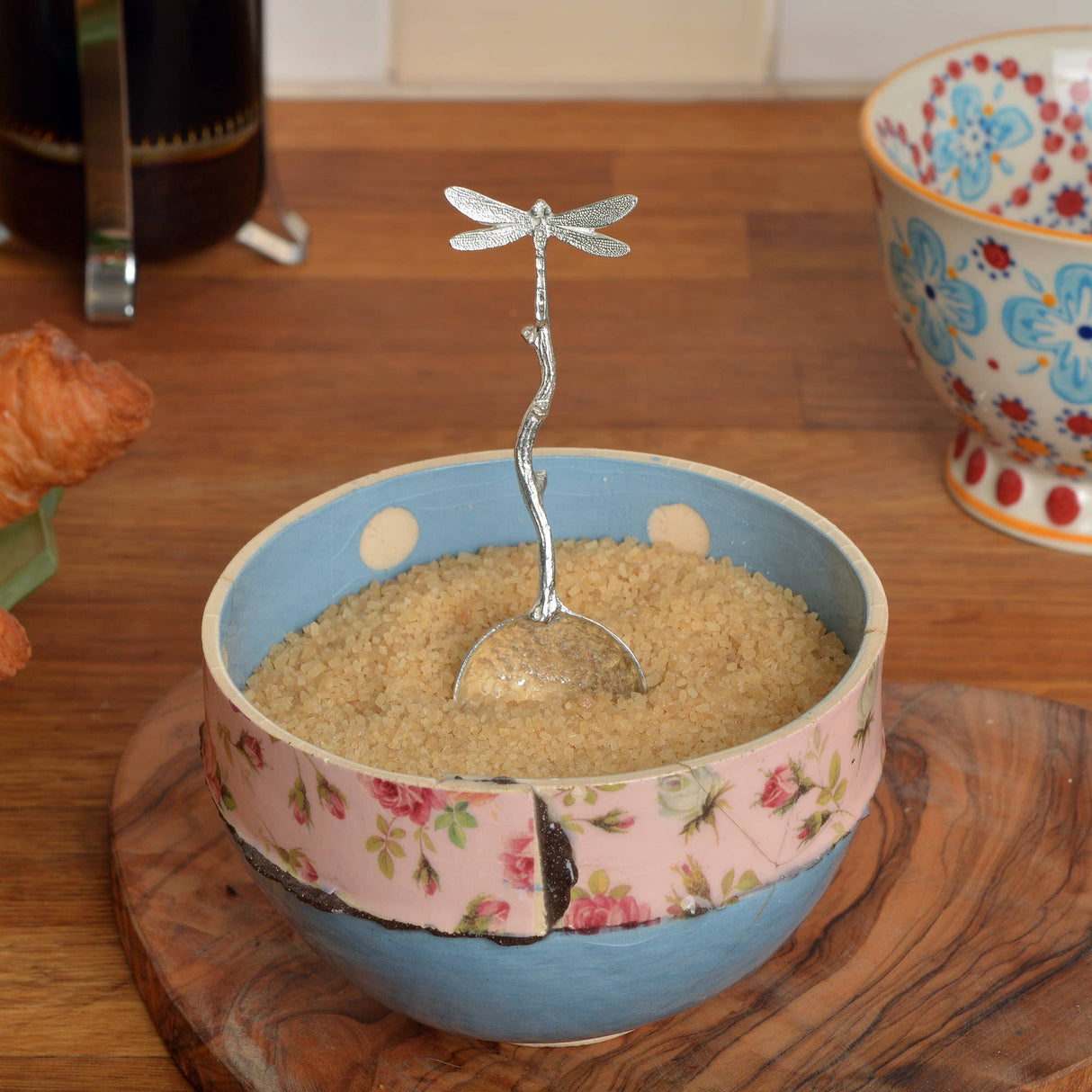 Dragonfly Small Pewter Sugar Spoon