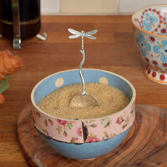 Dragonfly Small Pewter Sugar Spoon