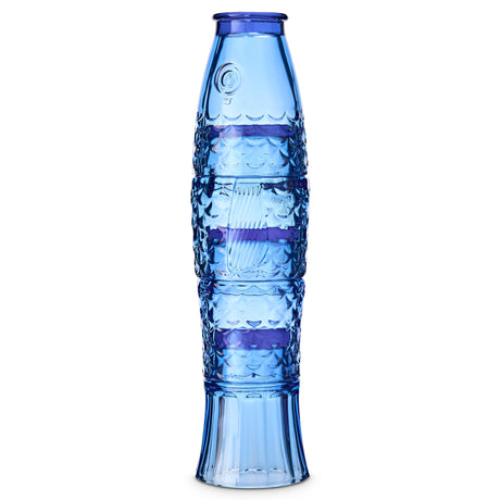 Fish Stacking Drinking Glasses – Blue Set of 4 (250ml Tumblers)