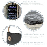 Personalised Hanging Slate Notice & Menu Board