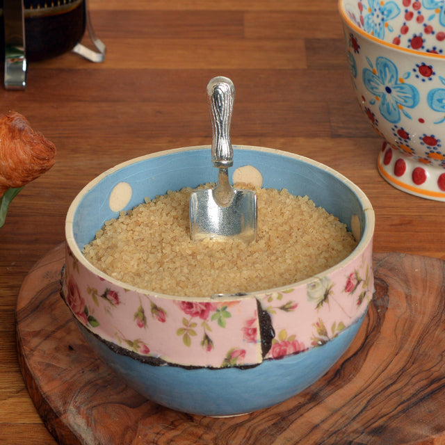 Garden Trowel Pewter Small Sugar Spoon