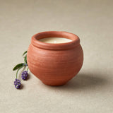 Handmade Beeswax Terracotta Candle – Karan Lavender Scented