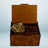 Herz-Domino-Set