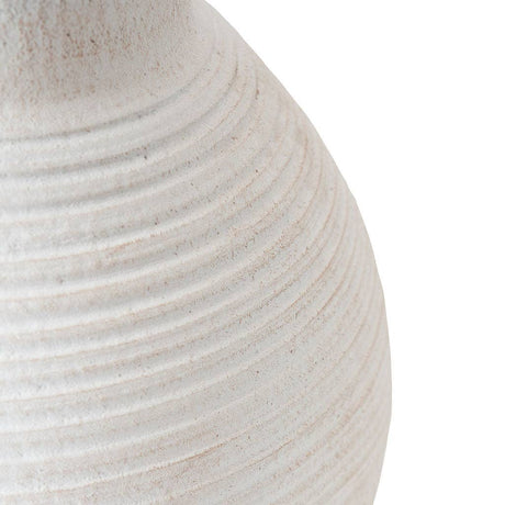 Swindale Terracotta Vase – Handcrafted Decorative Vase in Off White