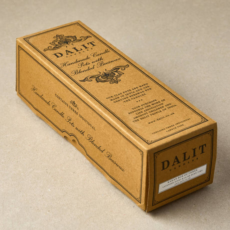 Karan Handmade Terracotta Candles – Box of Three