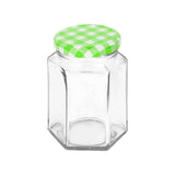 personalised 250ml Glass Storage Jar with White Lid