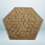 Tessellation-Herausforderungspuzzle: „Hex Edition“